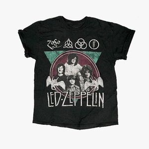 LED ZEPPELIN 🔆 rock band skate relax fit tshirt